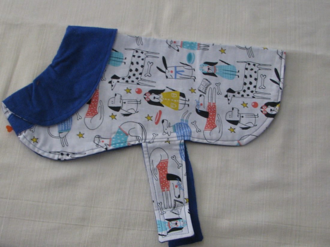 Blue Market Day — Left side view