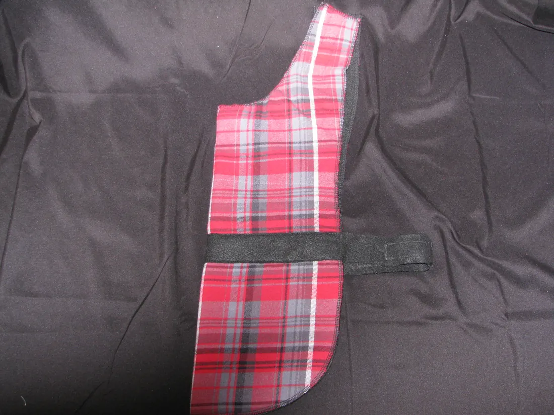 Red Plaid — new coat view
