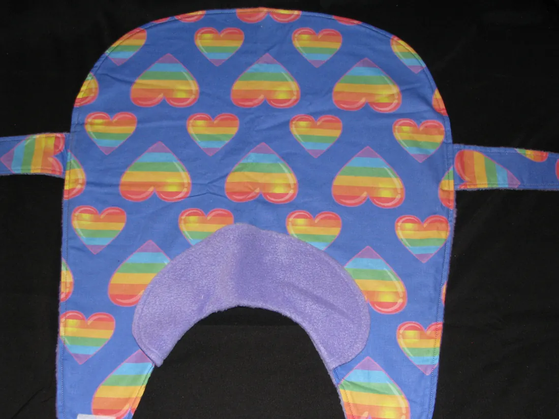 Gay Pride Hearts — new coat view