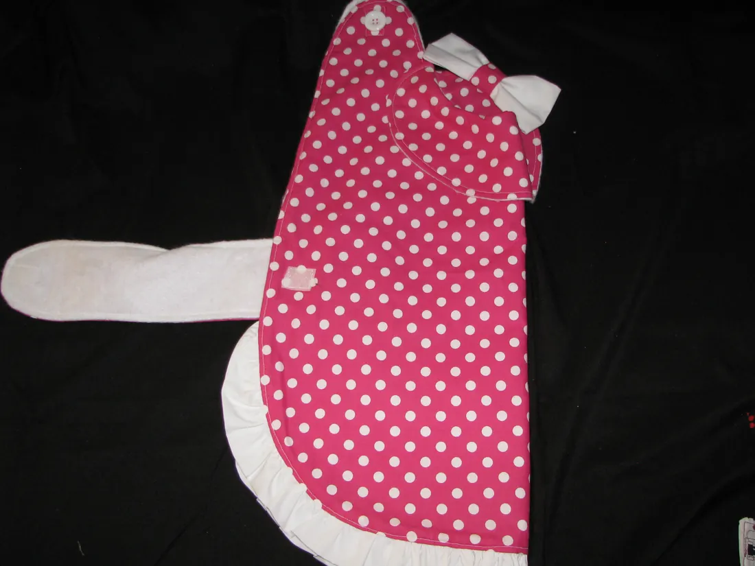 Pink Polka Dot — new coat view