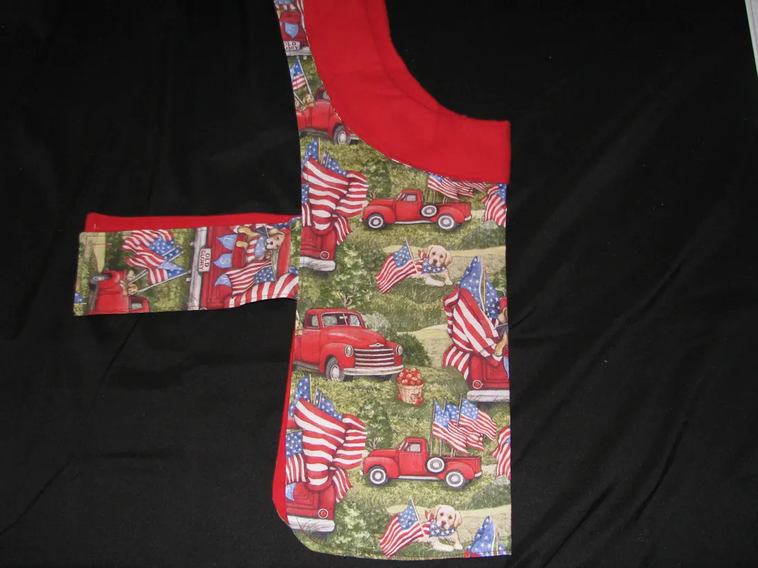 Fourth of July — new coat view